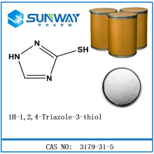 High Quality pharmacetical intermediate 3179-31-5 1H-1,2,4-Triazole-3-thiol